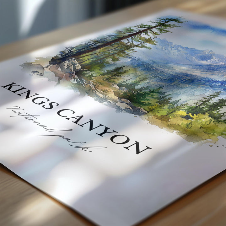 Kings Canyon Wall Art - California Print