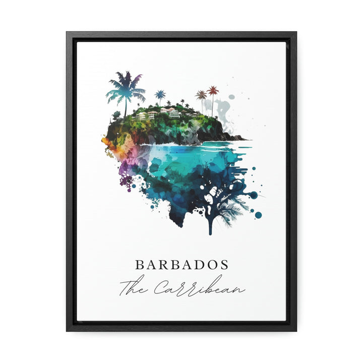 Barbados Wall Art - The Caribbean Print