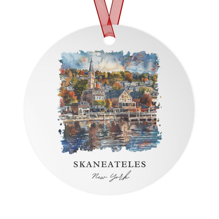 Skaneateles NY Ornament: Unique Skaneateles Souvenir, Skaneateles Xmas Decor, and Authentic Skaneateles NY Gift