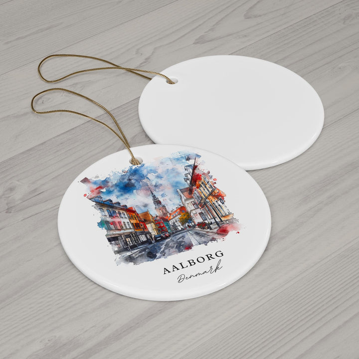Aalborg, Denmark Christmas Ornament