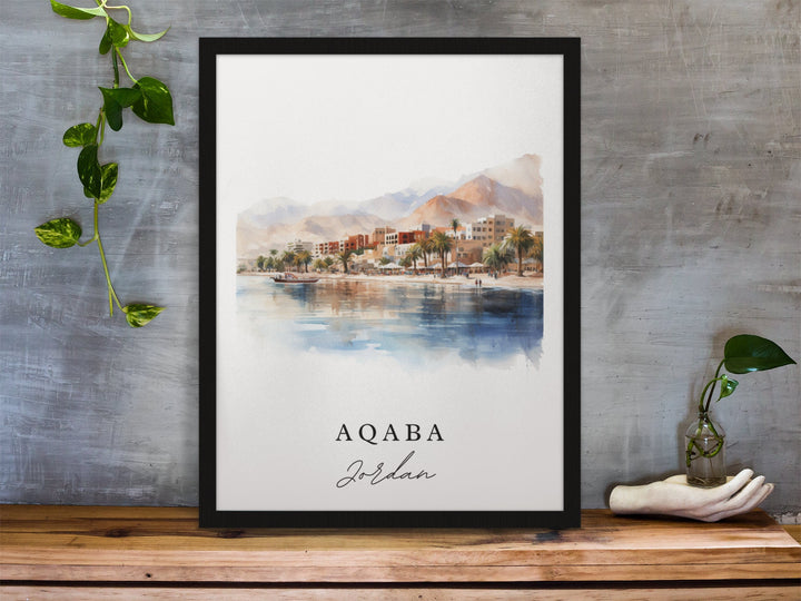 Aqba Wall Art - Jordan Print