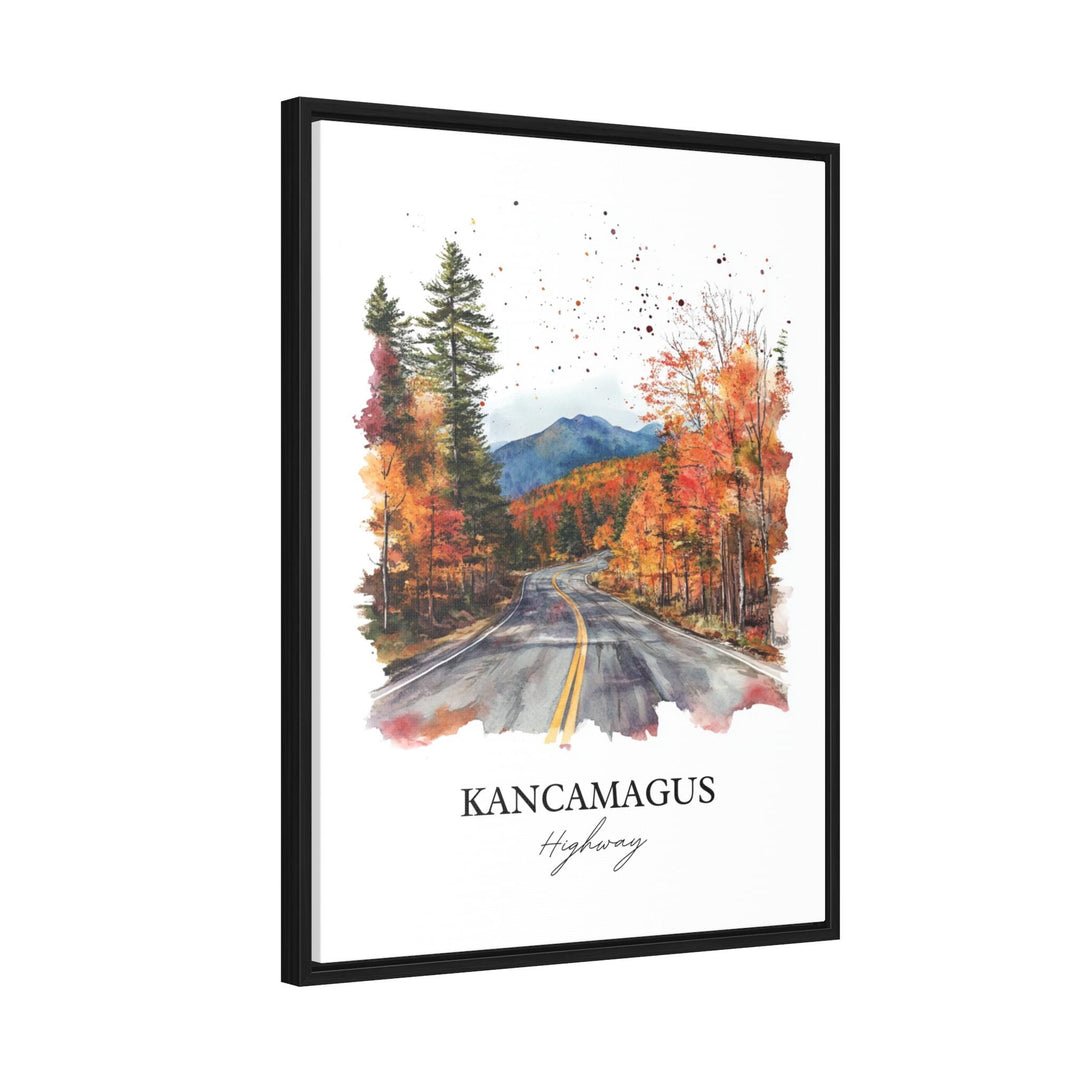 Kancamagus Highway Art, White Mountains NH Print, New Hampshire Artwork, Kancamagus Hwy Gift, Travel Print, Travel Poster, Housewarming Gift