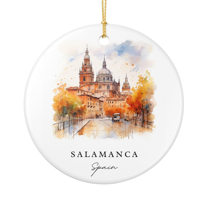 Salamanca Spain Ornament: Unique Salamanca Souvenir, Spain Xmas Decor, and Authentic Salamanca Spain Gift