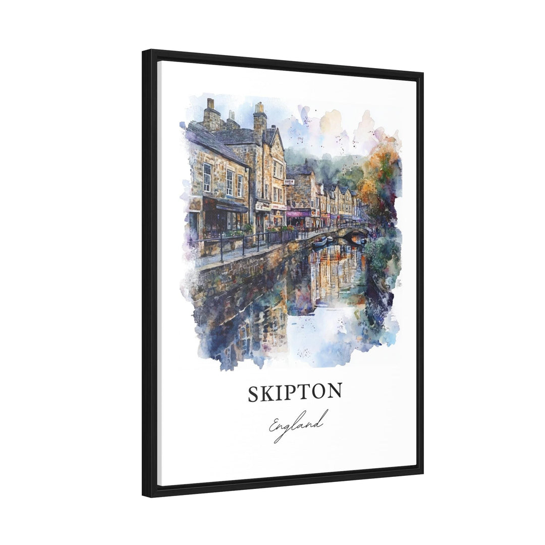 Skipton, England – Watercolor Art Print