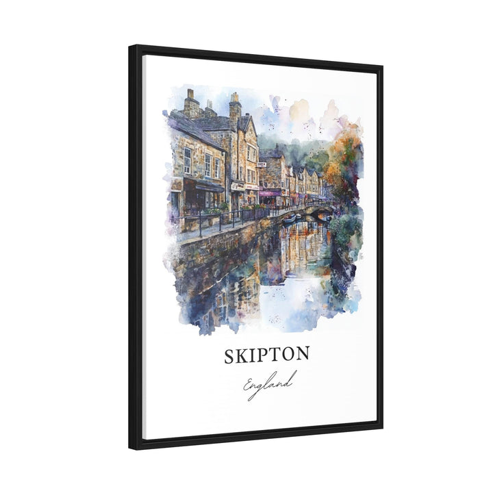Skipton, England – Watercolor Art Print