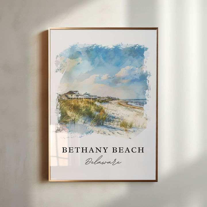 Bethany Beach Wall Art - Delaware Print