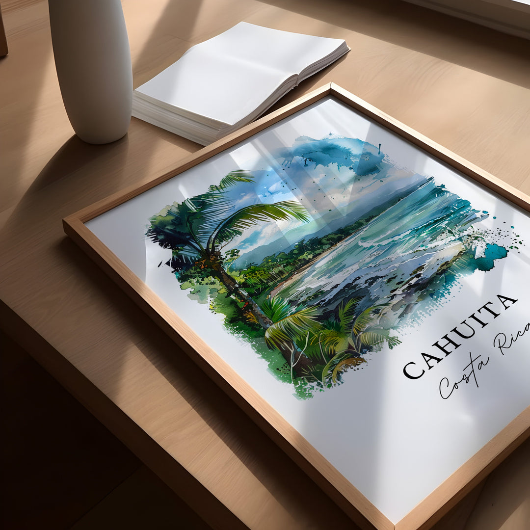 Cahuita Wall Art - Costa Rica Print