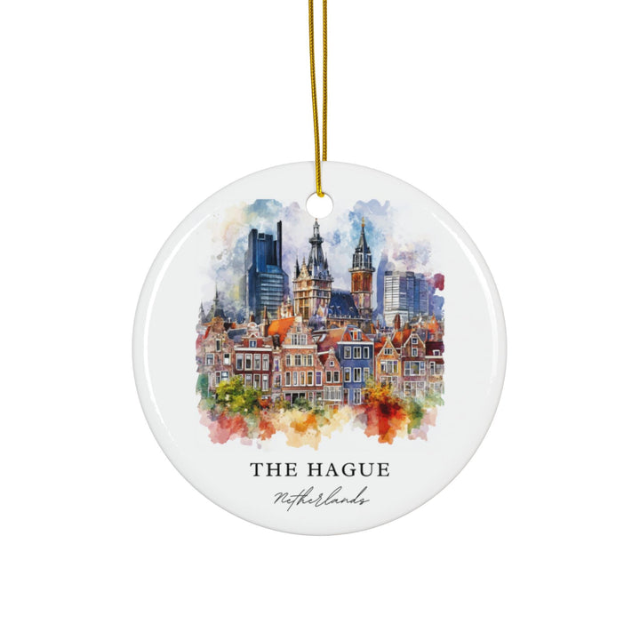 The Hague Ornament: Unique The Hague Souvenir, The Hague Xmas Decor, and Authentic Hague Netherlands Christmas Gift