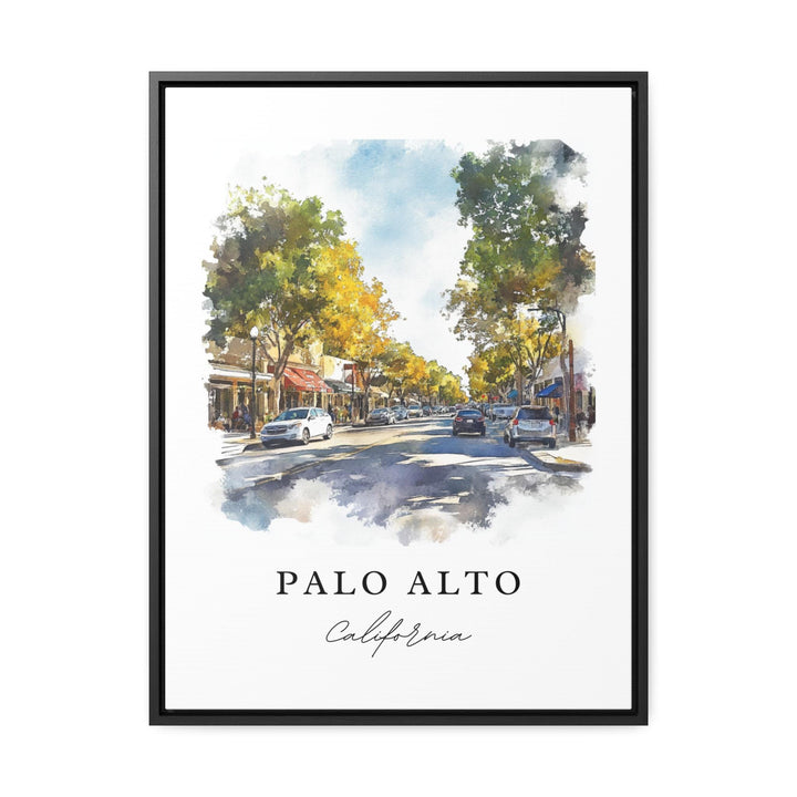 Palo Alto Wall Art - California Print