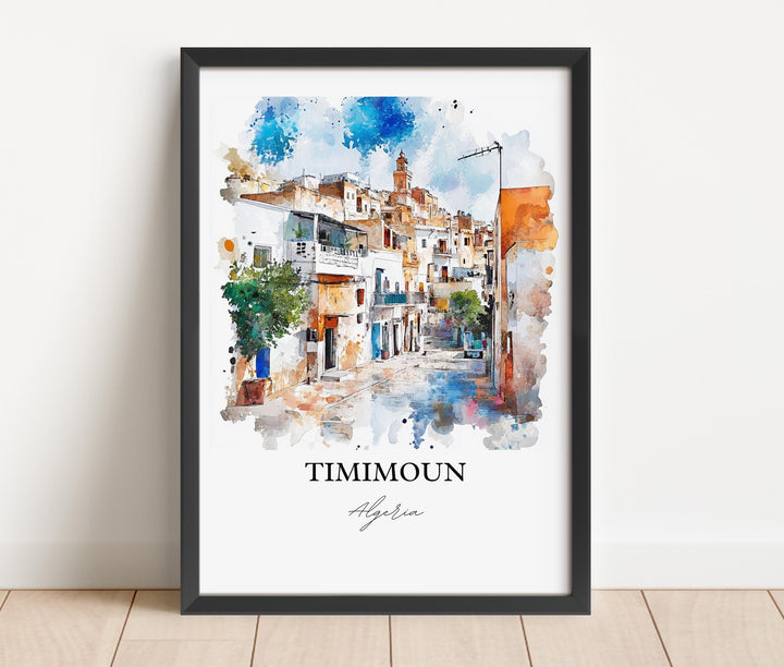 Timimoun Wall Art - Algeria Print