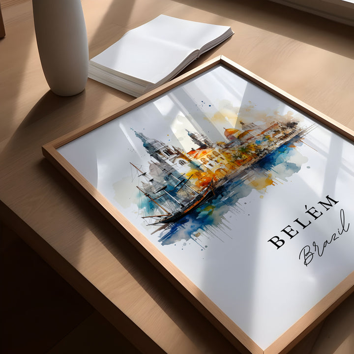 Belem Wall Art - Brazil Print