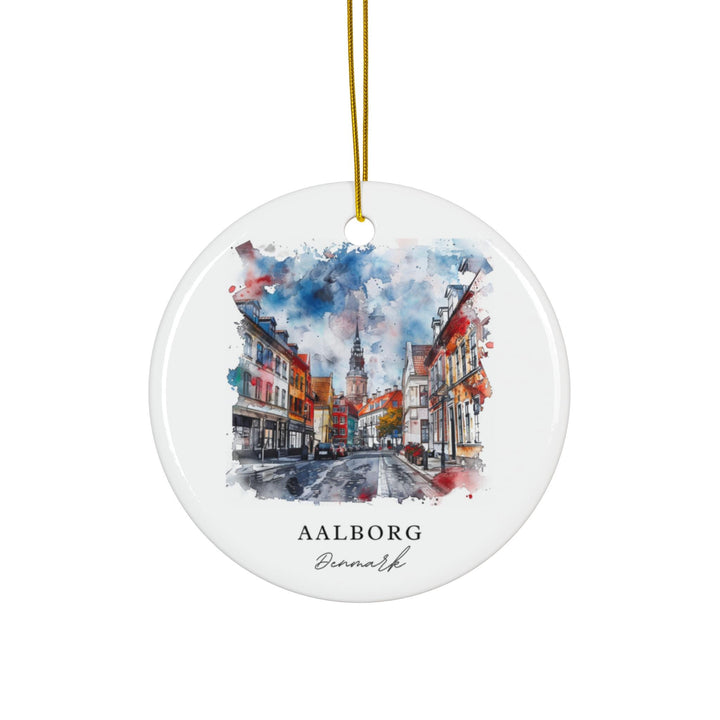 Aalborg, Denmark Christmas Ornament