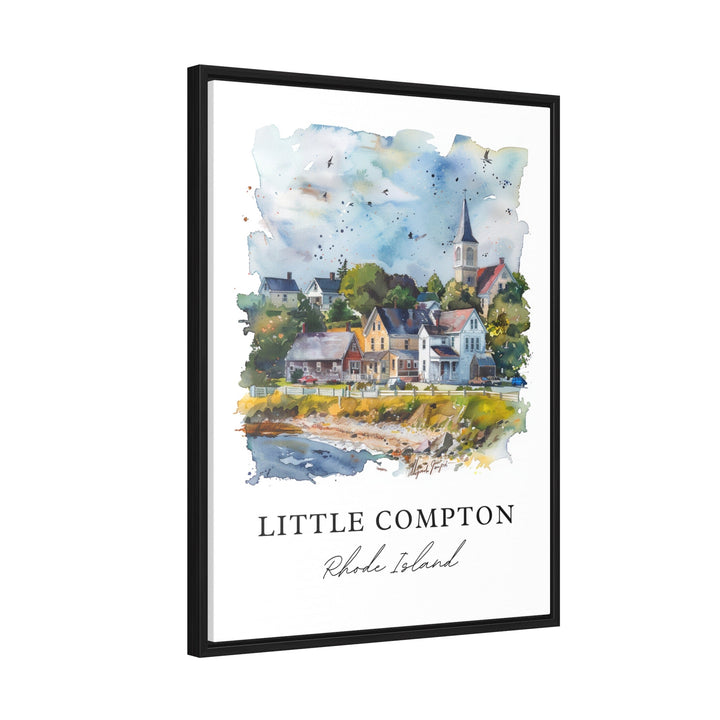 Little Compton RI Art, Little Compton Print, Newport Watercolor RI, Rhode Island Art Gift,