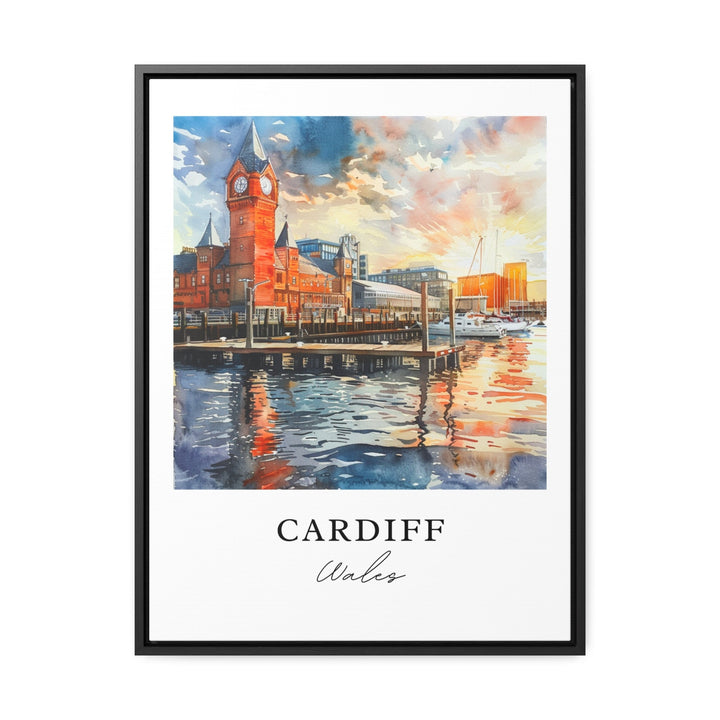 Cardiff Wales Wall Art - UK Print