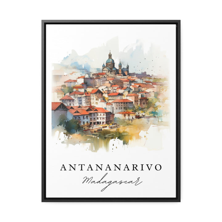 Antananarivo Wall Art - Madagascar Print