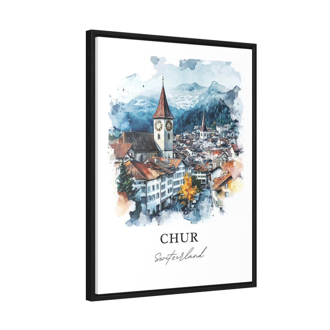 Chur Wall Art - Switzerland Print