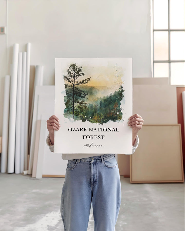Ozarks Wall Art - Arkansas Print