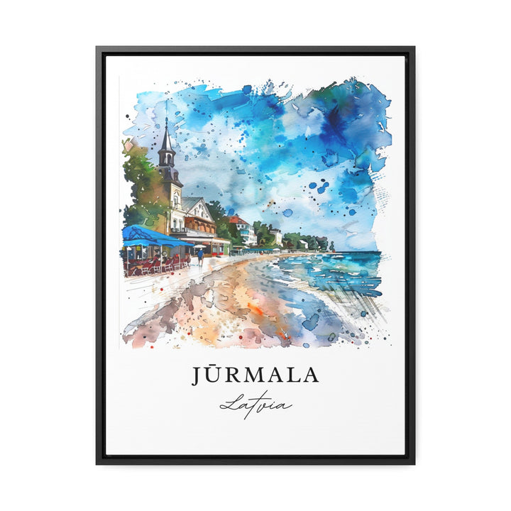 Jurmala Latvia Wall Art, Jurmala Beach Print, Latvia Wall Art, Jurmala Gift, Travel Print, Travel Poster, Travel Gift, Housewarming Gift