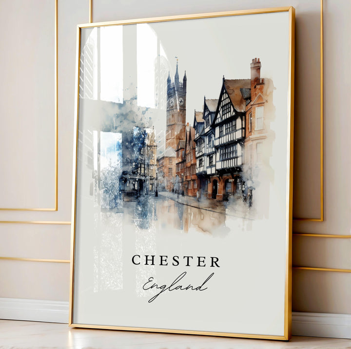 Chester England Wall Art - UK Print