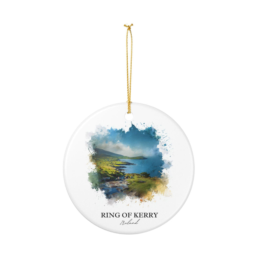 Ring of Kerry Ornament: Unique Ring of Kerry Souvenir, Ring of Kerry Xmas Decor, and Authentic Ring of Kerry Ireland Gift