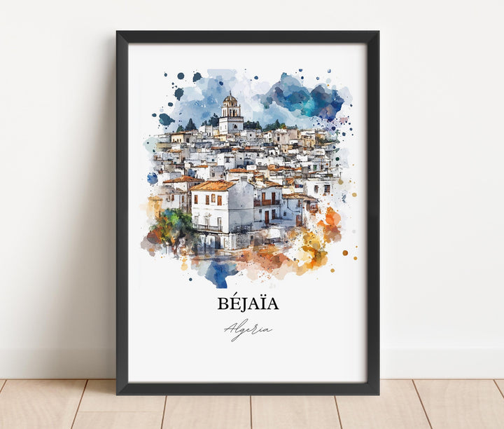 Bejaia Wall Art - Algeria Print