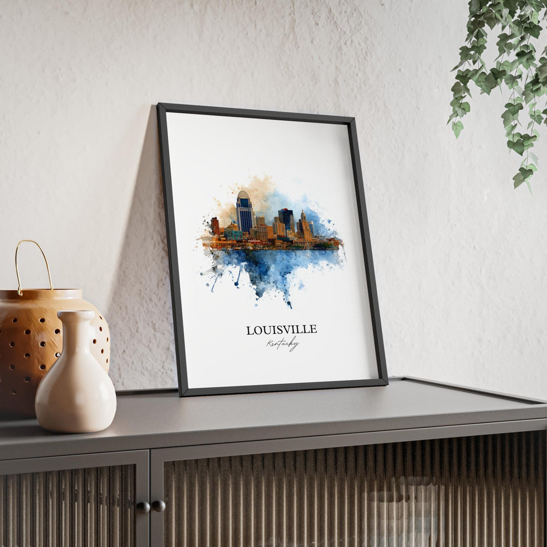Louisville, Kentucky – Watercolor Art Print