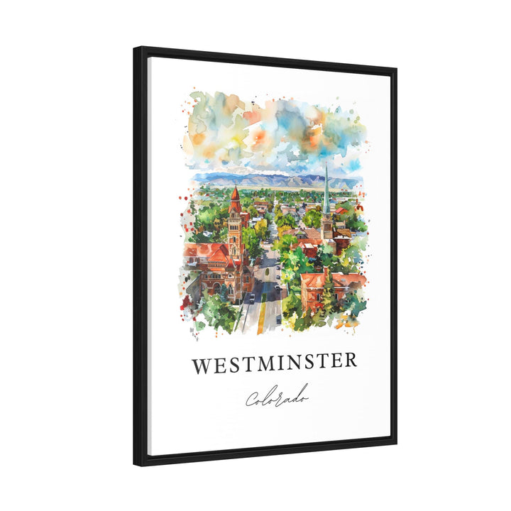 Westminster CO Art, Westminster Print, Westminster Watercolor Art, Jefferson County Gift,