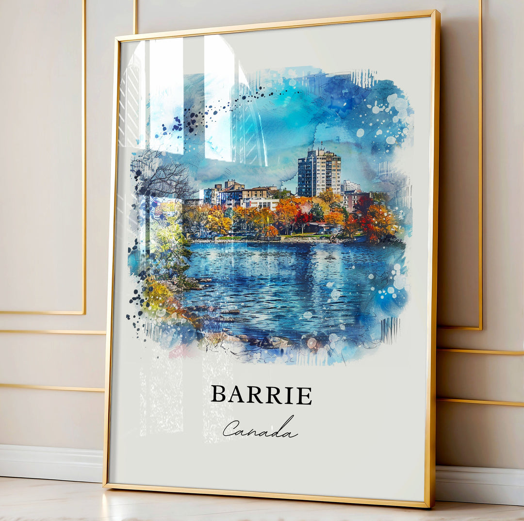 Barrie Ontario Wall Art - Canada Print