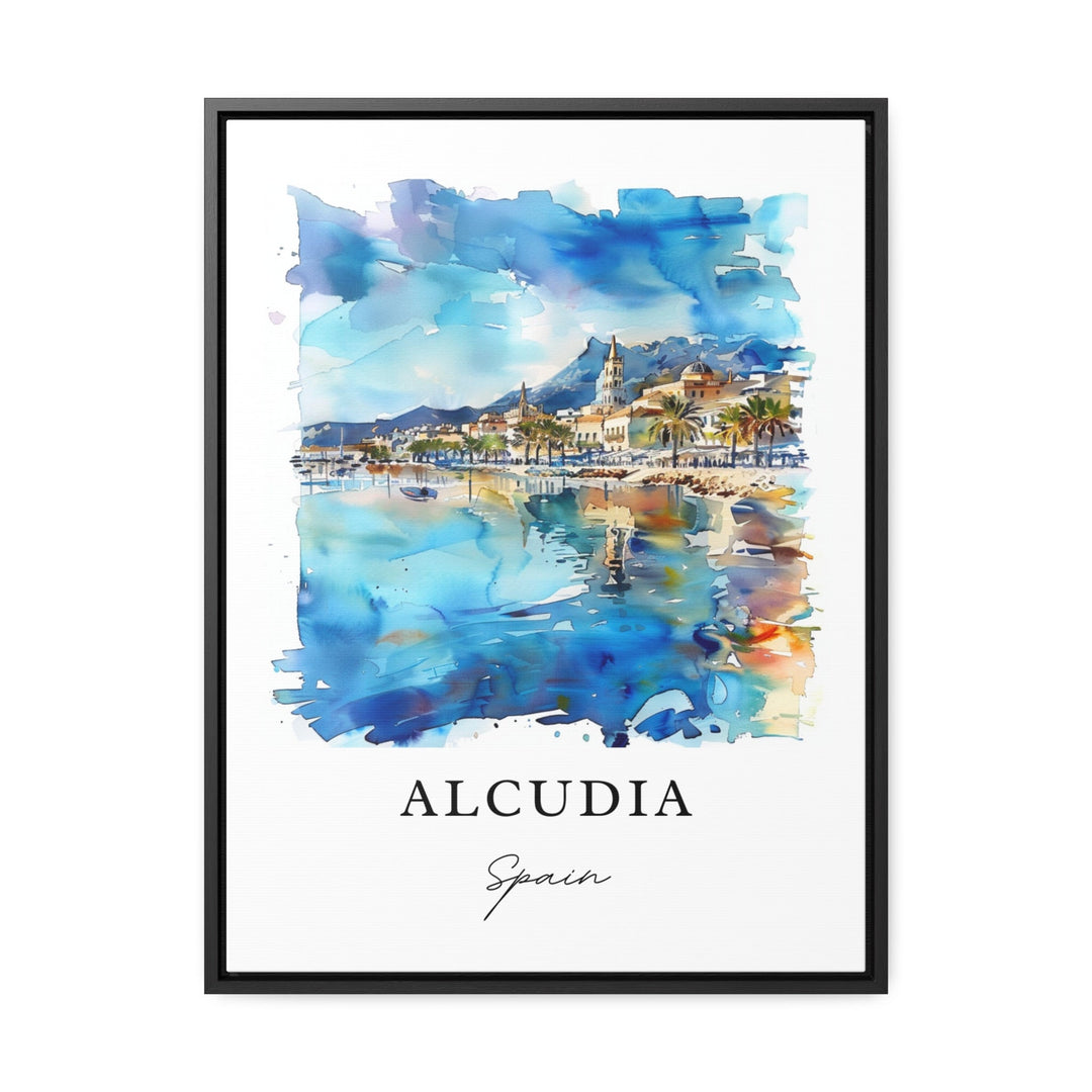 Alcudia Wall Art - Spain Print