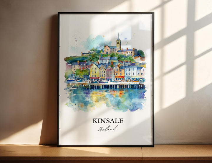 Kinsale, Ireland – Watercolor Art Print