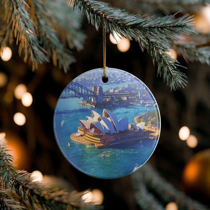 Sydney Ornament: Unique Sydney Souvenir, Sydney Xmas Decor, and Authentic Sydney Australia Gift