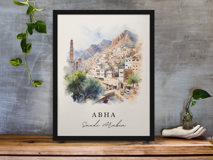 Abha Wall Art - Saudi Arabia Print