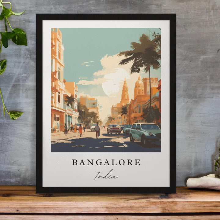 Bangalore Wall Art - Modern India Art