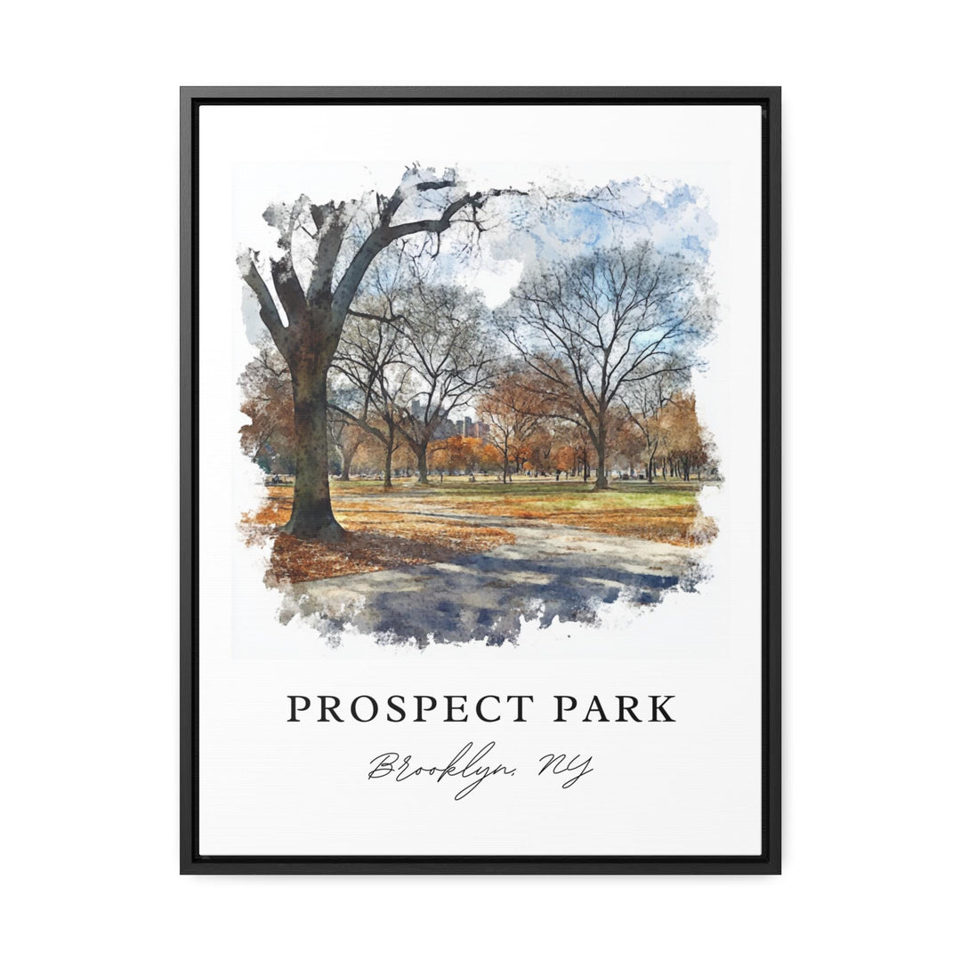 Prospect Park Brooklyn Art, Prospect Park Print, Brooklyn Watercolor Art, Prospect Park Gift,