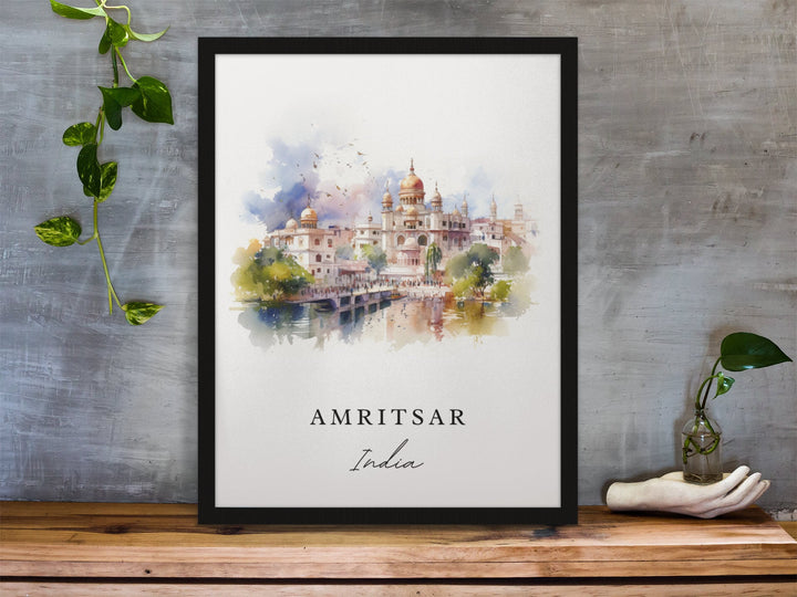 Amritsar Wall Art - India Print