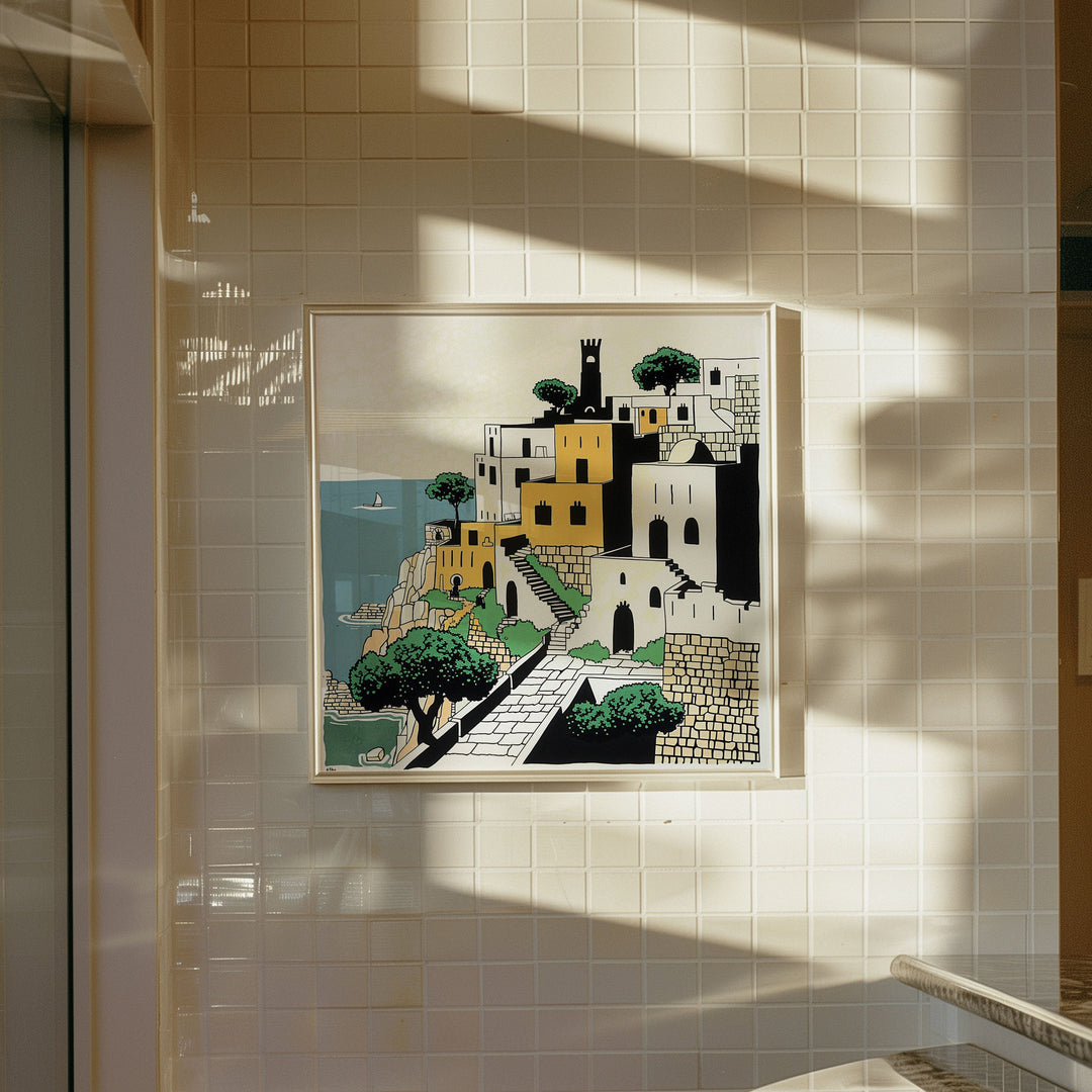 Modern Lebanon Art, Lebanon Print, Unique Lebanon Art, Lebanon Gift, Travel Poster, Housewarming Gift