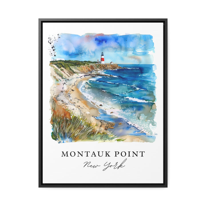 Montauk Point Art Print, Montauk Print, Long Island Wall Art, Montauk Beach Gift, Travel Print, Travel Gift, Housewarming Gift