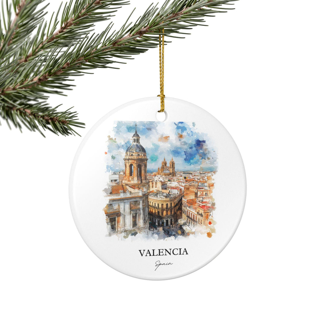Valencia Spain Ornament: Unique Valencia Spain Souvenir, Valencia Spain Decor, and Authentic Spain Gift