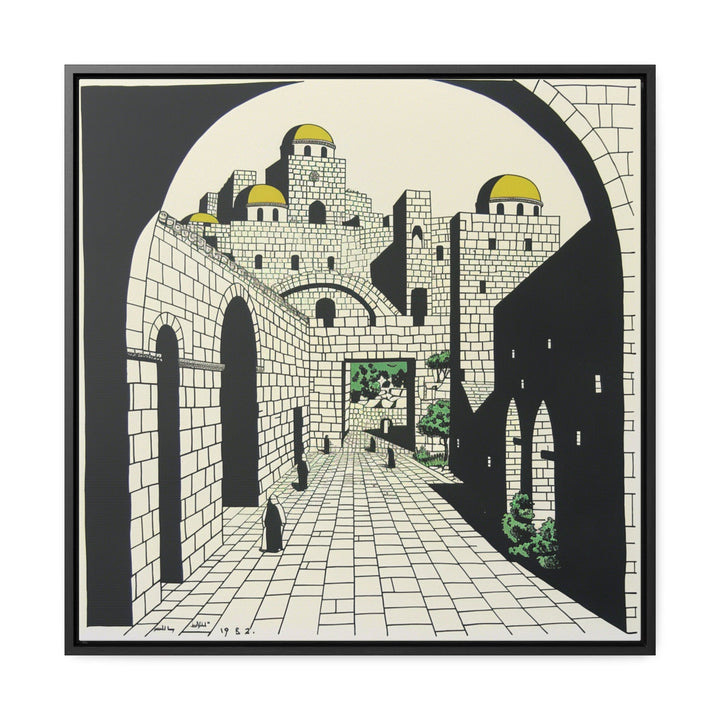 Unique Palestine Art, Palestine Print, Palestine Town Art, Palestine Gift, Travel Poster, Housewarming Gift