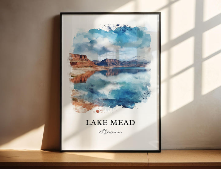 Lake Mead Wall Art - Nevada Print