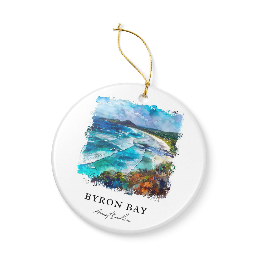 Byron Bay Ornament: Unique Australia Souvenir, Byron Bay Xmas Decor, and Authentic New South Wales Gift
