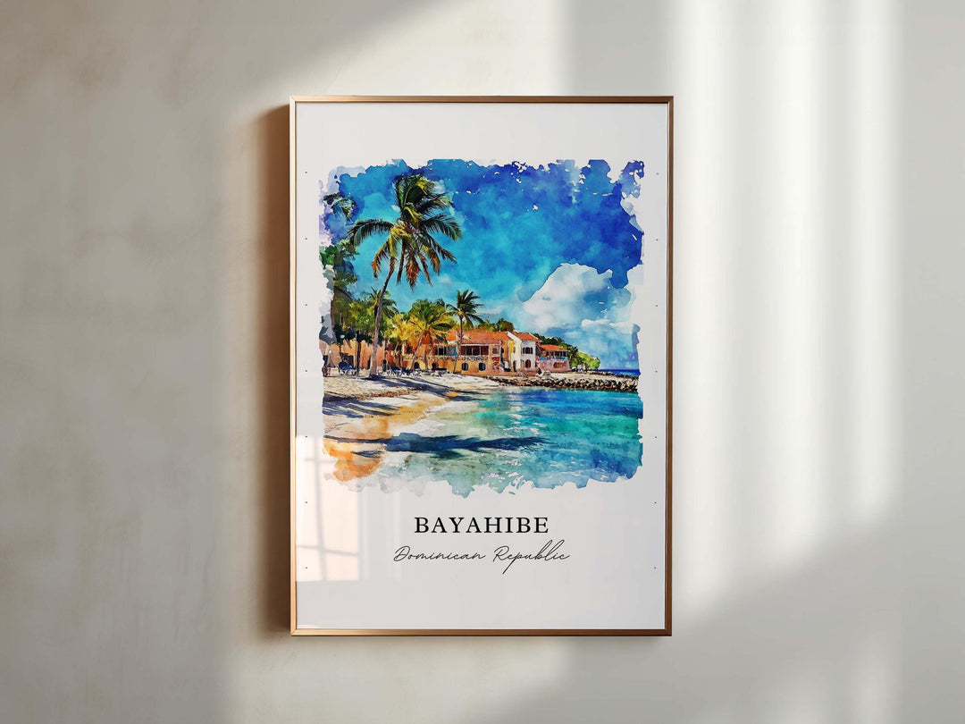 Bayahibe Wall Art - Dominican Republic Print