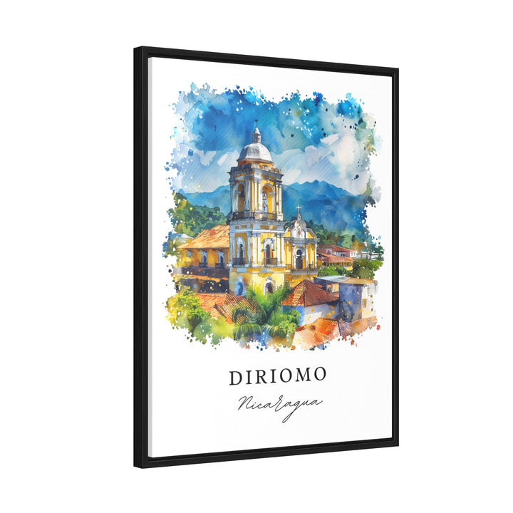 Diriomo Wall Art, Nicaragua Print, Diriomo Wall Art, Diriomo Gift, Diriomo Travel Print, Travel Poster, Travel Gift, Housewarming Gift