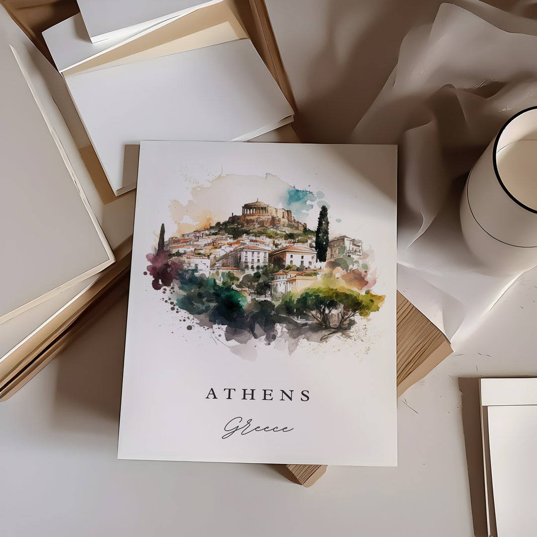 Athens Wall Art - Greece Print