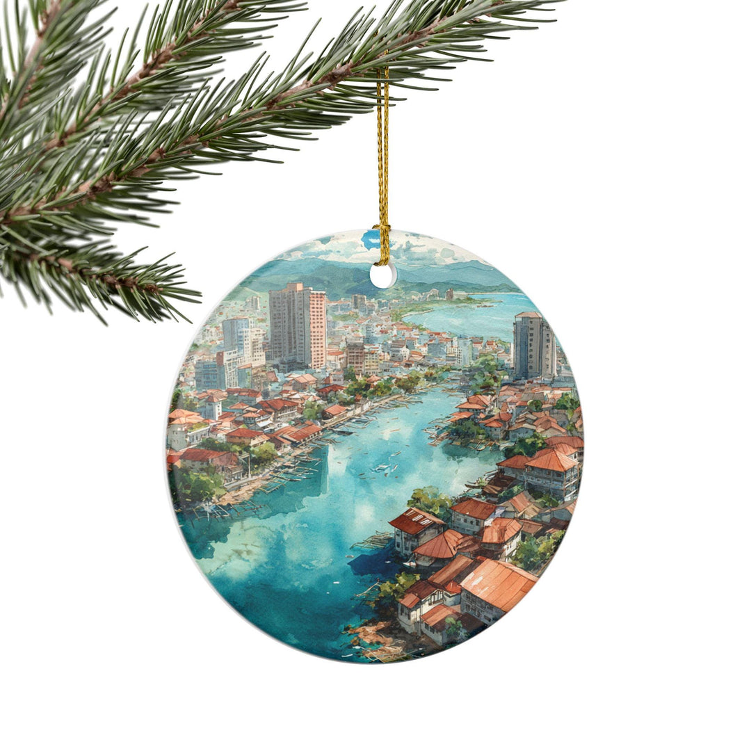 Cebu Philippines Ornament: Unique Cebu Souvenir, Cebu Xmas Decor, and Authentic Cebu Philippines Gift