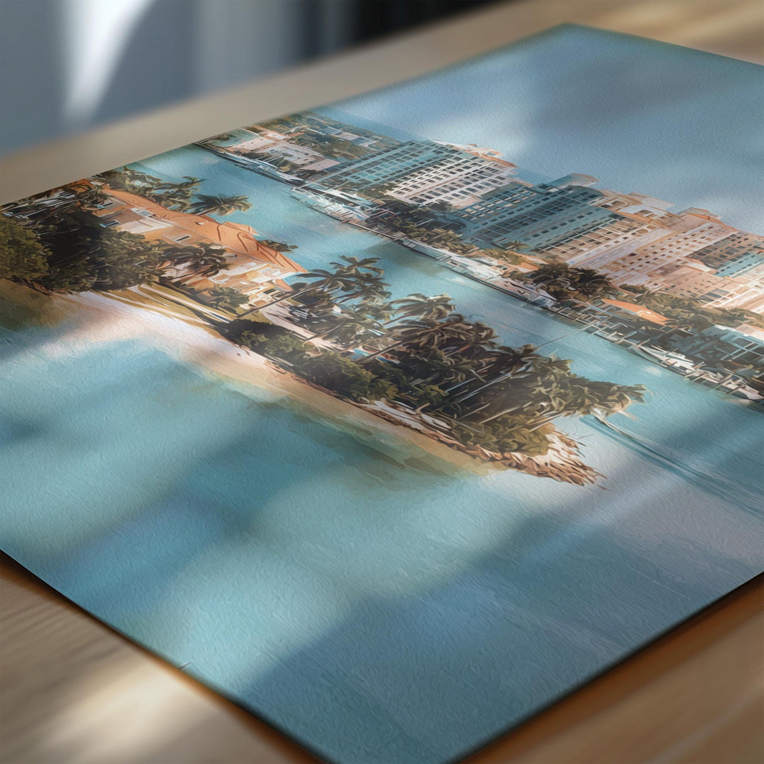 Sarasota, USA – Watercolor Art Print