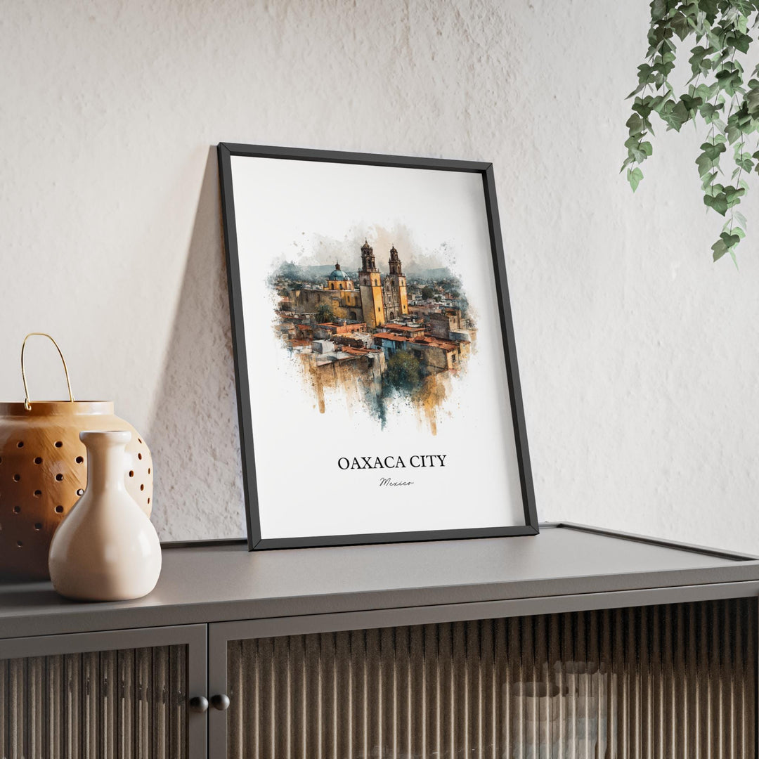 Oaxaca, Mexico – Watercolor Art Print