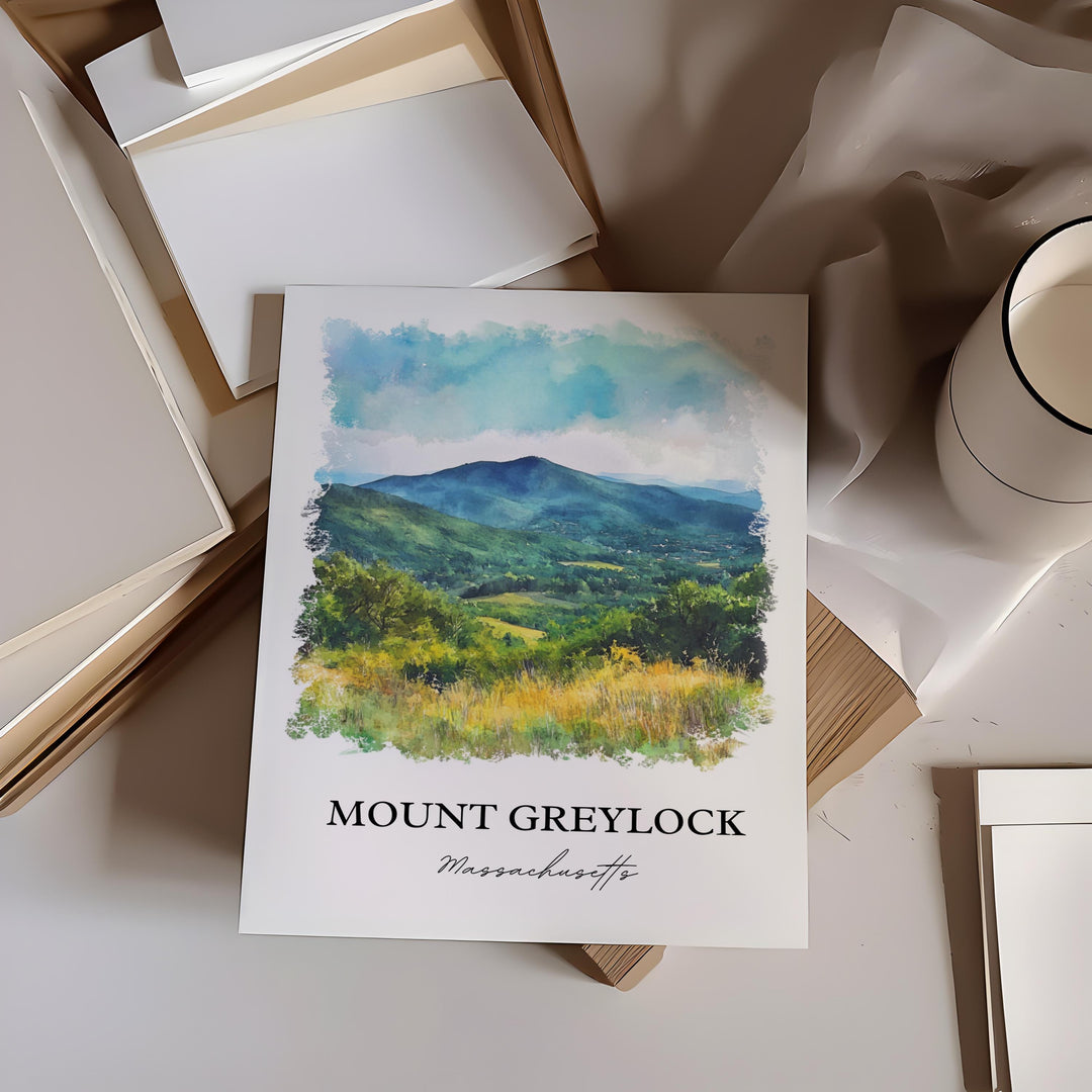 Mount Greylock Wall Art - Massachusetts Print