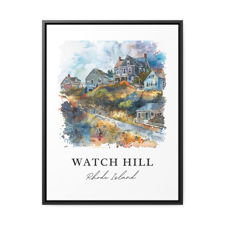 Watch Hill RI Wall Art, Westerly RI Print, Watch Hill Watercolor, Watch Hill RI Gift,