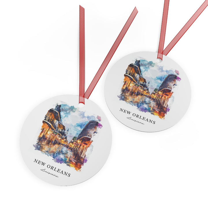 New Orleans Ornament: Unique New Orleans Souvenir, New Orleans Xmas Decor, and Authentic New Orleans Louisiana Gift (1pc, 3pcs, 5pcs, 10pcs)